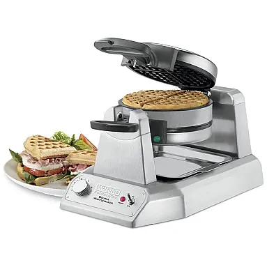 Máquina de Waffle Profissional, Duplo