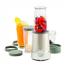 Liquidificador Portátil em Aço Inoxidável, 285W, 110v, BELLA BLA13330, Prateado
