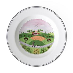 Prato para Sopa de 22 cm, Elegância e Praticidade em Sua Mesa com Formato Redondo e Material de Porcelana Premium, Villeroy Boch