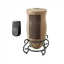 Aquecedor Elétrico Cerâmico com Controle Remoto e Temporizador, 110V 1500W, Lasko 6435, Bege