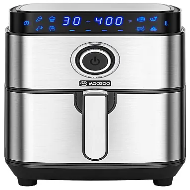 MOOSOO Fritadeira Elétrica Air Fryer