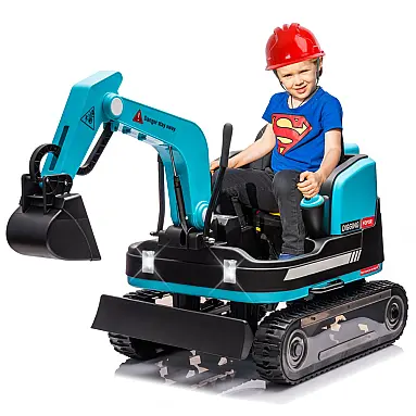 Escavadeira Infantil Elétrica JOYLDIAS Azul