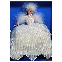 Boneca Barbie Snow Princess 1994 Enchanted Seasons Collection edição limitada