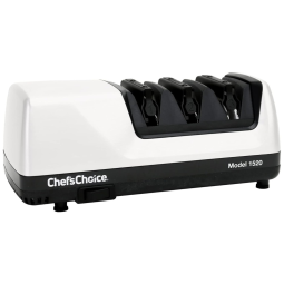 Afiador Elétrico de Facas e Tesouras com 3 Estágios, 110v, CHEFSCHOICE 0115200, Branco