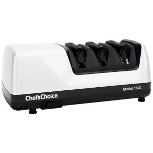 Afiador Elétrico de Facas e Tesouras com 3 Estágios, 110v, CHEFSCHOICE 0115200, Branco