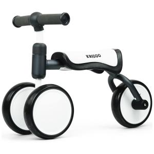 Bicicleta sem Pedal Infantil com 3 Rodas para Crianças de 1 a 4 Anos, KRIDDO BB008BLACK, Preto