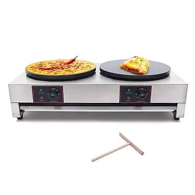 Máquina de Crepe Elétrica Chapa