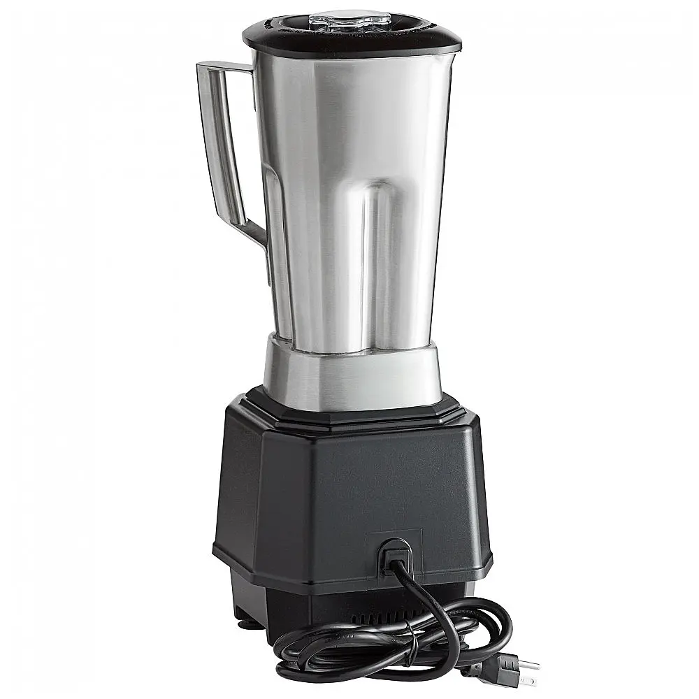 Liquidificador Industrial Waring TBB160S6 Torq 2.0 de 2 hp com Controles Eletrônicos, Timer de Contagem Regressiva e Jarra de Aço Inoxidável