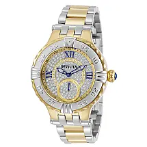 Relógio Feminino Subaqua 0,74 quilates com Diamante, Invicta 30007, Prata e Dourado