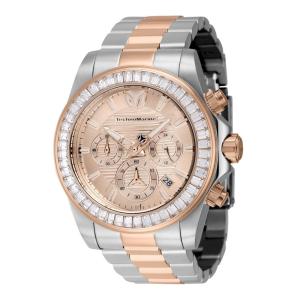 Relógio Masculino TechnoMarine Manta Ray - 42mm. Aço. Ouro Rosa TM-222007