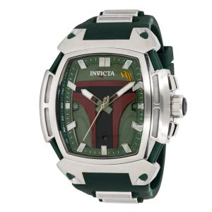 Relógio Masculino Invicta Star Wars Boba Fett, Aço, Verde 43007