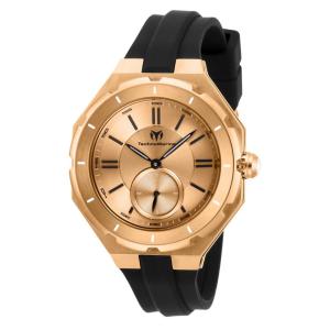 Relgio feminino TechnoMarine Cruise Sea Lady Swiss Ronda 1069 calibre - 37,5 mm. Preto ZG-TM-118007