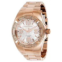Relógio Masculino TechnoMarine Cruise Glitz, Invicta TM121107, Ouro Rosa