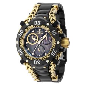 Relógio Feminino Invicta Gladiator com Mostrador em Madrepérola, Dourado, Preto 41107