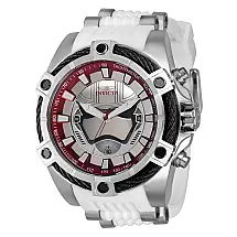 Relógio Masculino Star Wars Captain Phasma, Invicta 37207, Branco e Prata