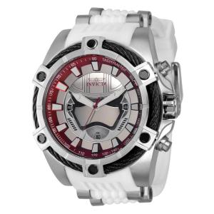 Relógio Masculino Star Wars Captain Phasma, Invicta 37207, Branco e Prata
