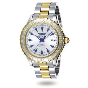 Relógio Masculino Invicta Pro Diver Ocean Ghost Automático 46,5mm em Aço com Detalhes em Ouro ZG2307