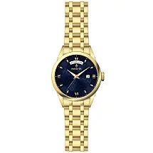 Relgio masculino vintage - 40 mm. Ouro ZG-24307