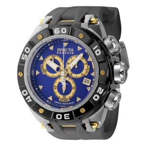 Relgio masculino reserva Ripsaw Swiss ETA G10.212 calibre com mostrador madreprola - 52,7 mm. Cinza 45307