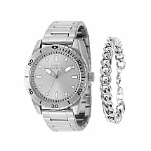 Relógio Masculino Invicta Specialty 43mm, Aço Com Conjunto de Pulseiras 48307
