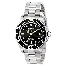 Relógio Masculino Pro Diver, Invicta 9307, Prata e Preto