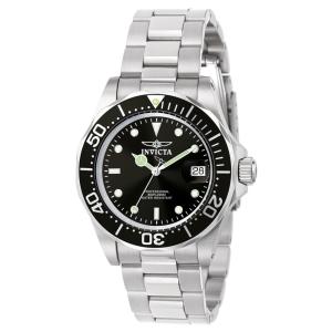 Relógio Masculino Pro Diver, Invicta 9307, Prata e Preto