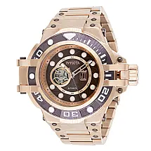 Relógio Masculino Automático Jason Taylor, Invicta 40407, Ouro Rosa