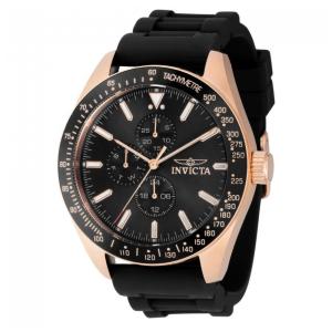 Relógio Masculino com Pulseira de Silicone, Invicta Aviator, Preto 38407