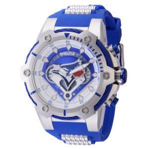 Relgio masculino MLB Toronto Blue Jays - 51,5 mm. Ao. Azul 43507