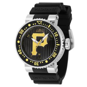 Relgio unissex MLB Pittsburgh Pirates - 40 mm. Preto 42607