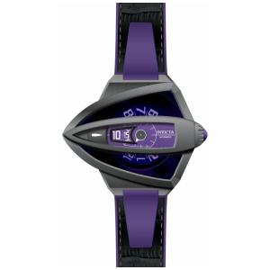 Relgio Masculino Especializado Automtico - 61mm. Roxo. Preto 44807