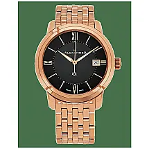 Relgio suo Macedon A111B com mostrador preto da Stuhrling