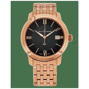 Relgio suo Macedon A111B com mostrador preto da Stuhrling