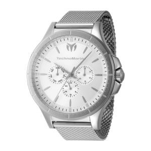 Relógio TechnoMarine MoonSun Masculino - 45mm, Branco (TM-822017)