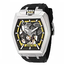 Relógio Masculino Mecânico Invicta Akula com Mostrador Esqueleto 48mm, Preto ZG44017