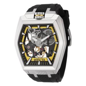 Relgio mecnico masculino Akula - 48 mm. Preto 44017