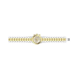 Relógio Feminino TechnoMarine Sea Pearl com Mostrador Madrepérola, Invicta TM715017, Prata e Dourado