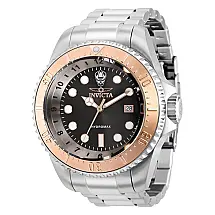 Relgio masculino Invicta Hydromax Swiss Ronda 515 - 52mm em ao inoxidvel 38017