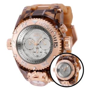 Relgio masculino com obturador Bolt Zeus Magnum - 52 mm. Cqui. Ouro Rosa 43117