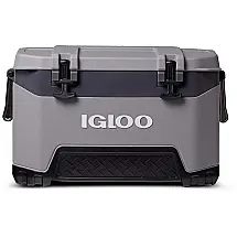 Cooler Caixa Térmica Portátil 52 Litros, e, IGLOO, Cinza