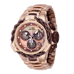 Relgio masculino Subaqua Alpha Swiss Ronda Z60 calibre com mostrador em madreprola - 50,5 mm. Rosa ouro. Marrom 43217