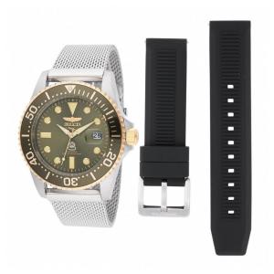 Relógio Masculino Invicta Pro Diver 42mm Preto em Aço com Pulseira Intercambiável 48217