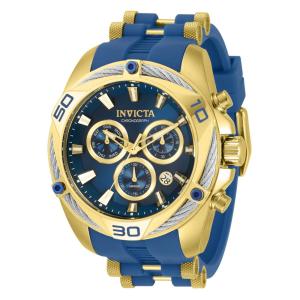 Relgio masculino Bolt Swiss Ronda Z60 FE calibre - 50 mm. Ouro. Azul 31317