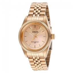 Relógio Feminino Invicta Ouro Rosa 36 mm - Elegância e Estilo com Caixa de 3,6 cm