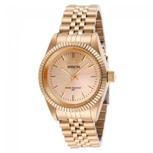 Relógio Feminino Invicta Ouro Rosa 36 mm - Elegância e Estilo com Caixa de 3,6 cm