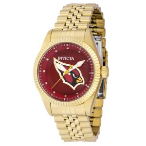 Relgio feminino NFL Arizona Cardinals 36 mm. Ouro 42517