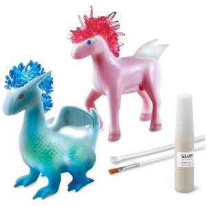 Discovery Unicornio com Crina de Cristal de Crescimento Real e Luz LED para Crianças