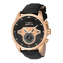 Relgio Masculino Objet D Art - 46mm. Preto 43617