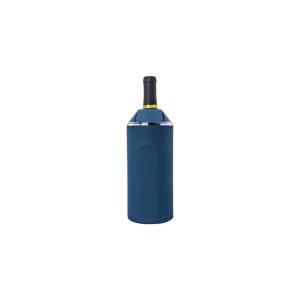 Porta Garrafa Térmico para Vinho é em Aço Inoxidável, VINGLACé, Azul Escuro