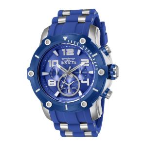 Relógio Masculino Pro Diver, Invicta 40817, Azul e Prata